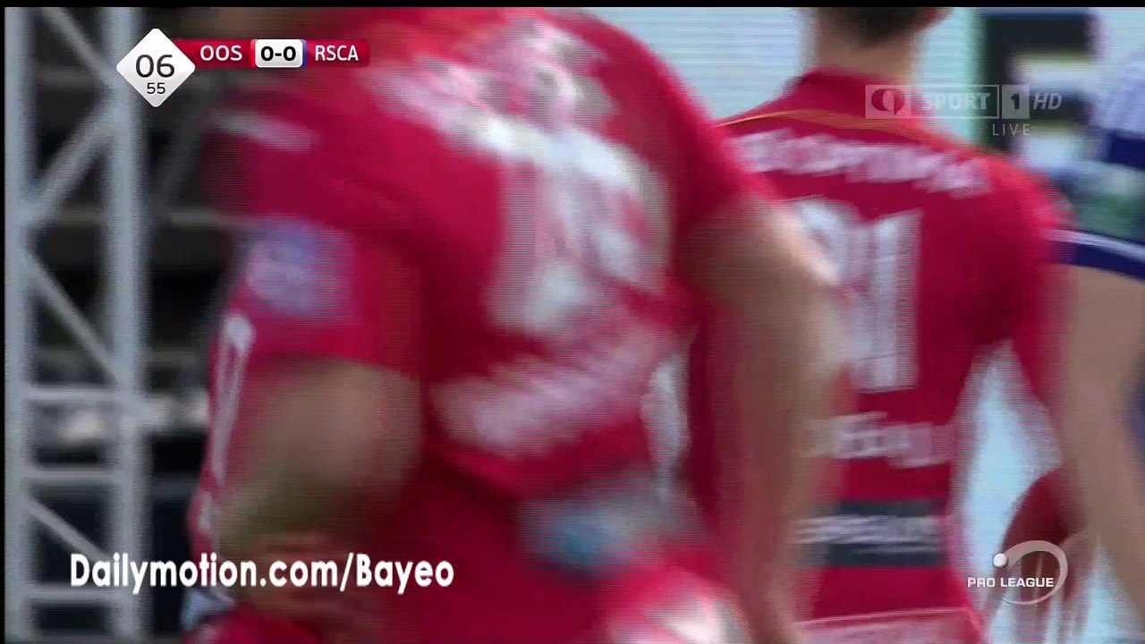 Joseph Akpala Goal HD - Oostende 1-0 Anderlecht- 24-04-2016