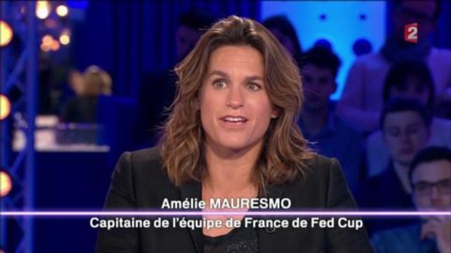 Amélie Mauresmo évoque son coming-out dans ONPC
