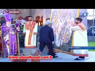 Erivan'daki sözde törene ABD'li aktör George Clooney de katıldı