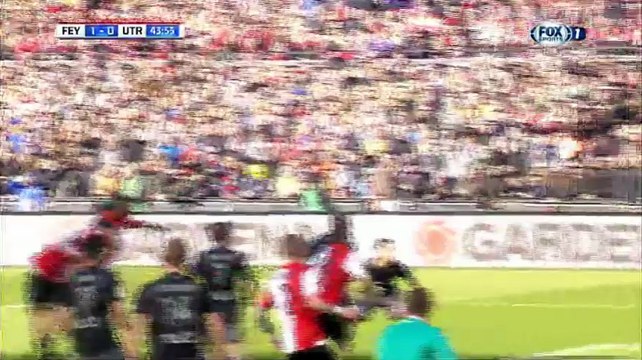 Michiel Kramer Goal - Feyenoord 1 - 0 FC Utrecht 24.04.2016