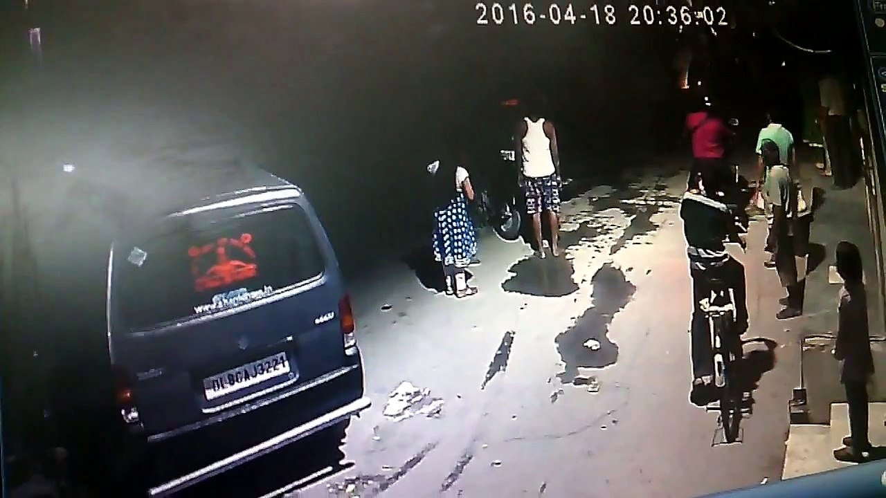 Man Engulfed In Flame after Gas Cylinder Blast