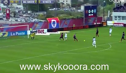 GFC Ajaccio vs Bastia 3-2 All Goals HD (24-04-2016)