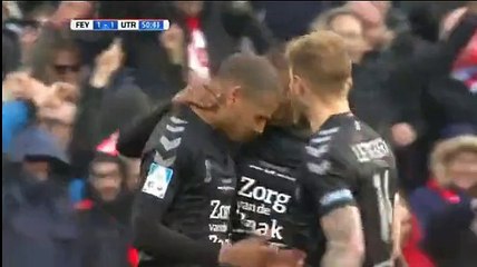 Leeuwin  GOAL (1:1) Feyenoord vs Utrecht 24/April/2016