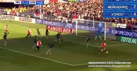 Descargar video: Michiel Kramer 1_0 Super Goal - Feyenoord v. Utrecht KNVB Final 24.04.2016