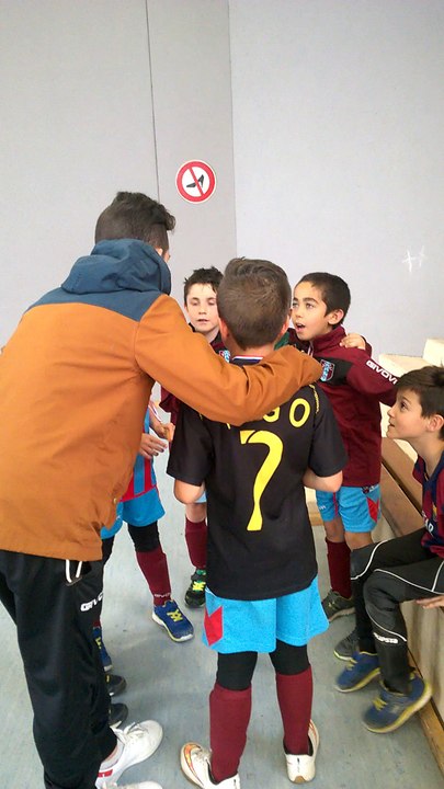 La relève du Fameux Pilou Pilou avec les U9 à Roques