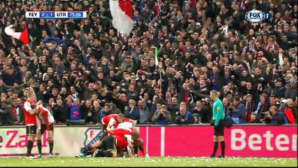 Скачать видео: Eljero Elia Goal HD - Feyenoord 2-1 Utrecht - 24-04-2016 KNVB Beker