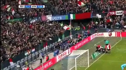 Elia GOAL (2:1) Feyenoord vs Utrecht 24/April/2016