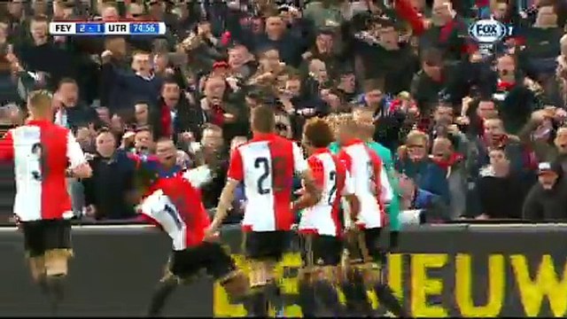 2-1 Eljero Elia Goal HD - Feyenoord vs Utrecht - 24/04/2016 KNVB Beker