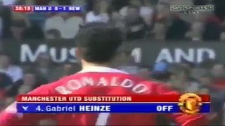 Cristiano Ronaldo Vs Newcastle Home 04-05
