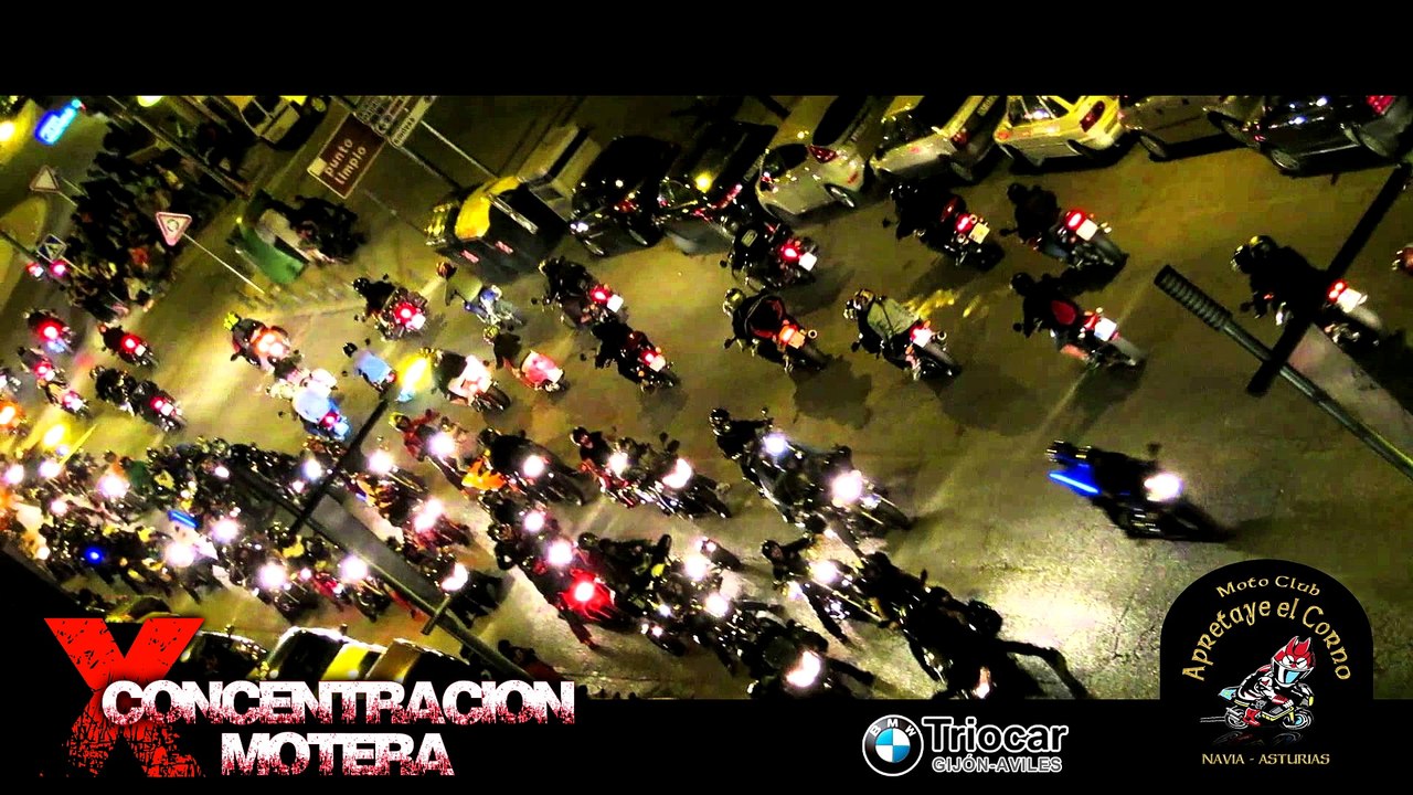 X Concentración Motos Navia - Apretaye el corno