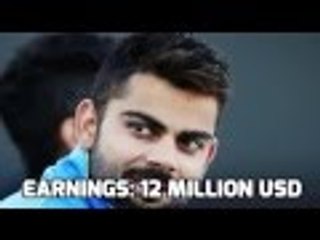 Top 10 Richest Cricketers !!