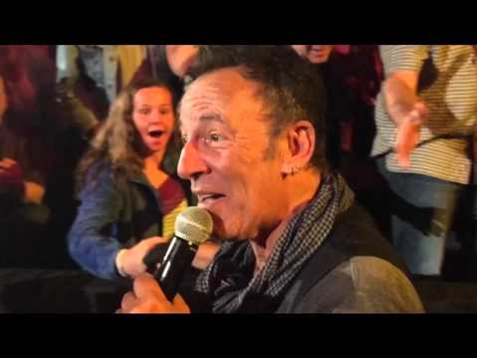 Bruce Springsteen Captured in Slow Motion During Baltimore Concert