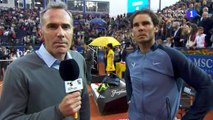 Rafael Nadal On-court Interview / FINAL Barcelona Open 2016