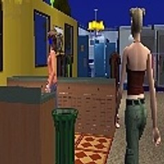 sims 2 face glitch blinking blue