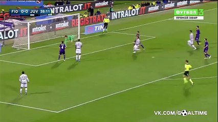 Mario Mandzukic Goal HD - Fiorentina 0-1 Juventus - 24-04-2016