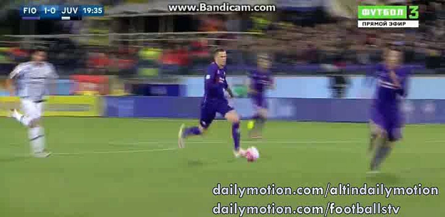 Federico Bernardeschi Dissallowed Goal HD - Fiorentina vs Juventus - Serie A - 24/04/2016