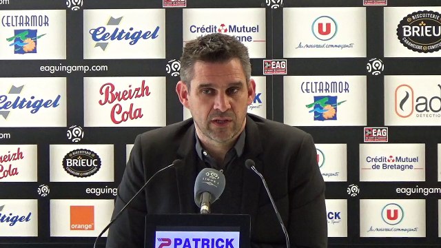 J35 / Le point presse de Jocelyn Gourvennec après Guingamp-Caen