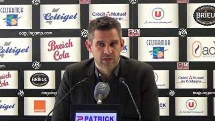 J35 / Le point presse de Jocelyn Gourvennec après Guingamp-Caen