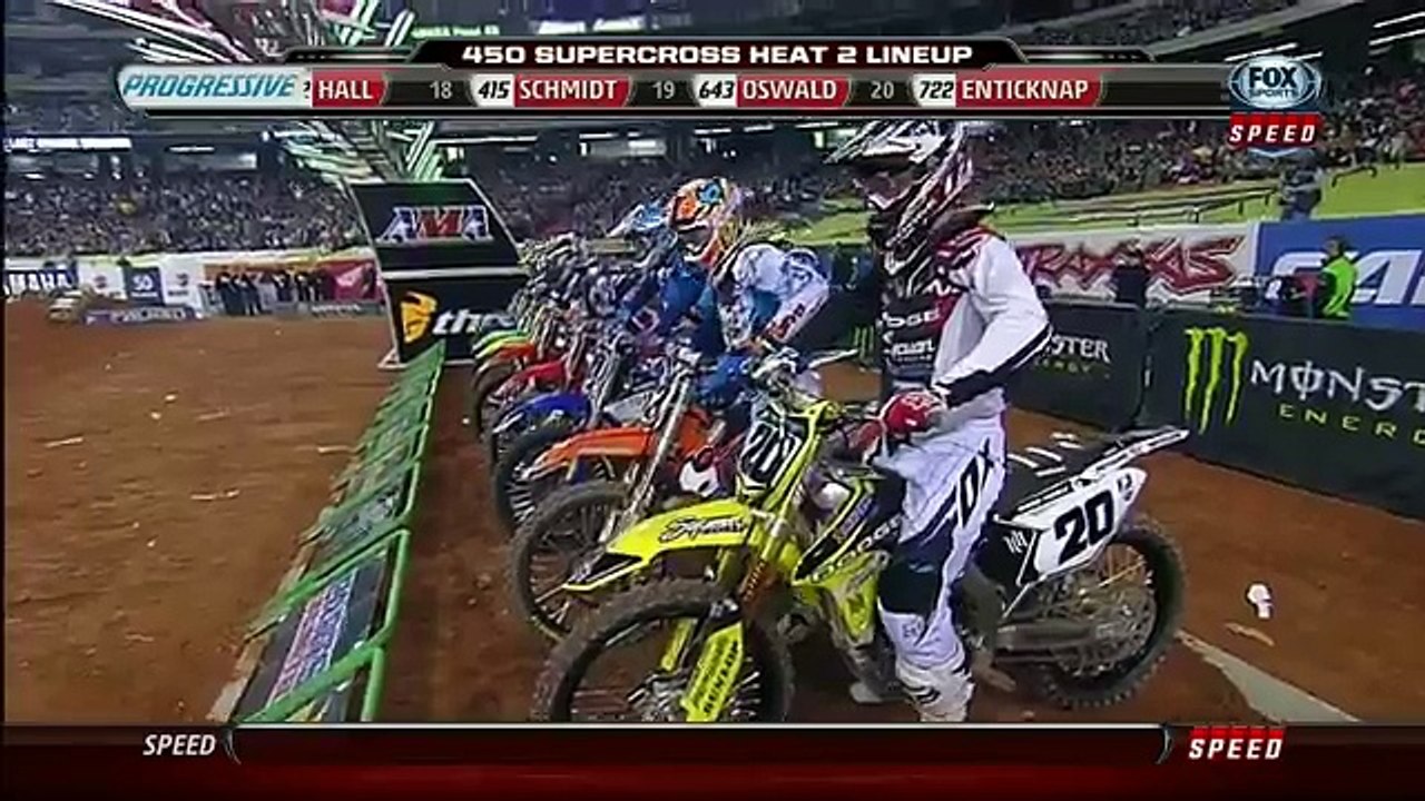 Мотоспорт. Чемпионат США по Суперкроссум 35