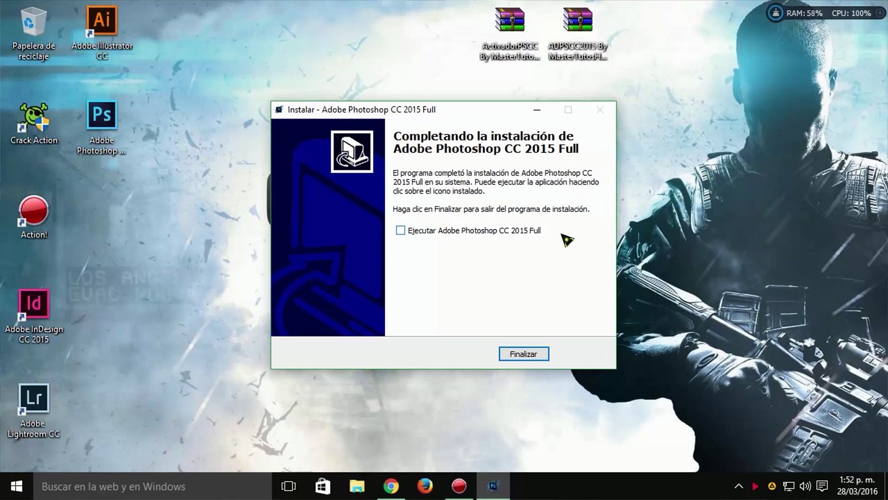 Descargar Adobe Photoshop CC 2015 Full Español 32 y 64 Bits