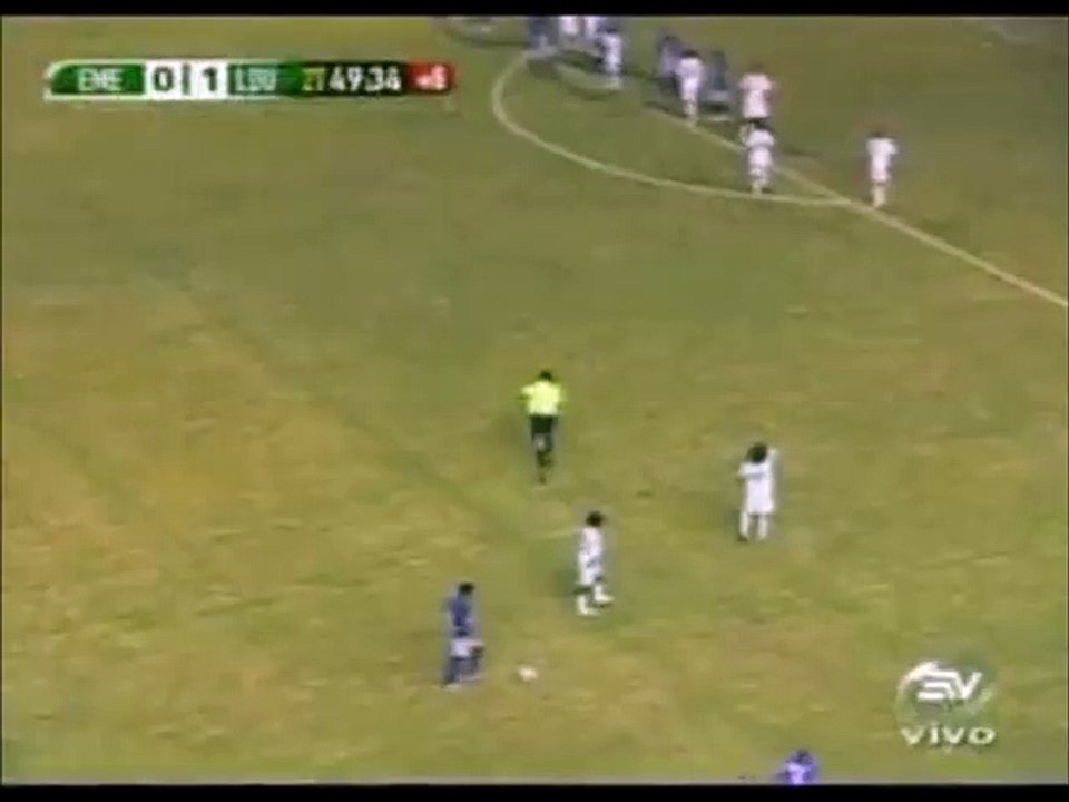 Emelec 1 - Liga de Quito 1 - (Gol de Rojas 24 Abril 2009)