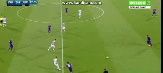 Nikola Kalnic Super Chance Paul Pogba Incredible Goal Line Save - Fiorentina 0 - 1 Juventus 23.04.2016 HD