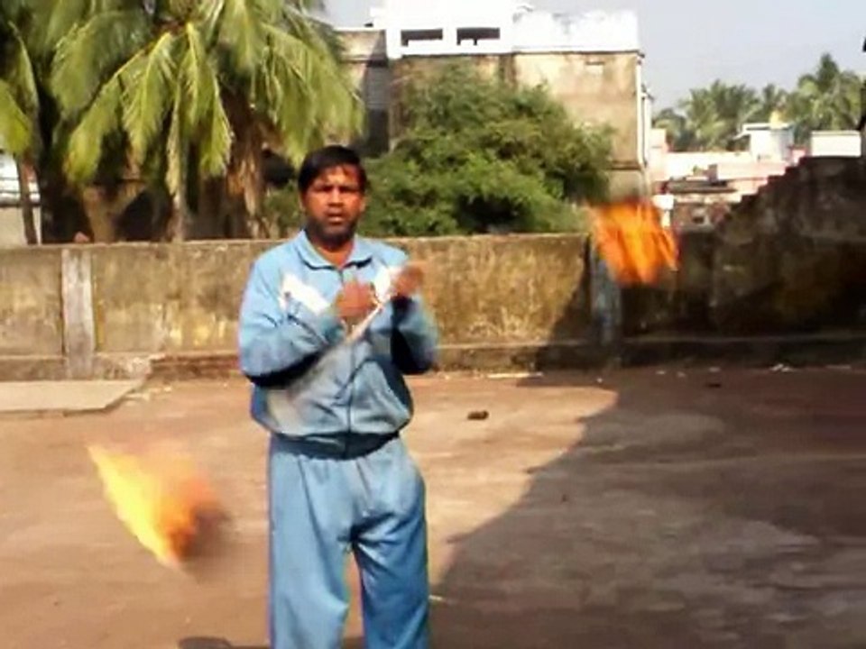 Banati fire art