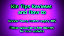 Review Young Justice Legacy Little Orbit Nintendo 3DS XL LL Video Game Namco Bandai WB DC