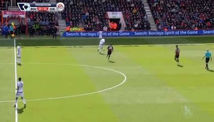 Hazard GOAL (0-2) - Bournemouth vs Chelsea 23_04_2016