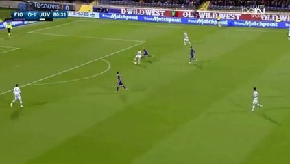 Goal Nikola Kalinic - Fiorentina 1-1 Juventus (24.04.2016)
