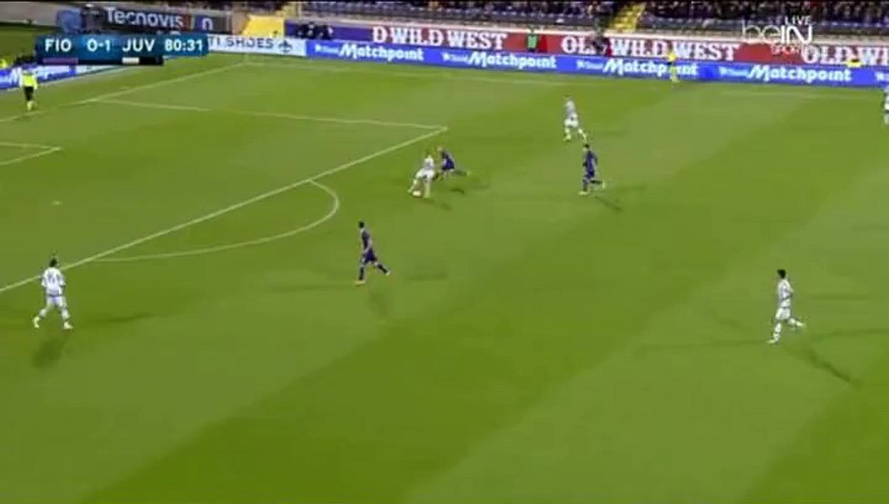 Goal Nikola Kalinic - Fiorentina 1-1 Juventus (24.04.2016)
