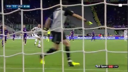 GOAL Kalinic (1-1) Fiorentina vs Juventus (2016.04.24)