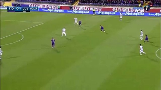 1-1 Nikola Kalinić Goal | Fiorentina 1-1 Juventus