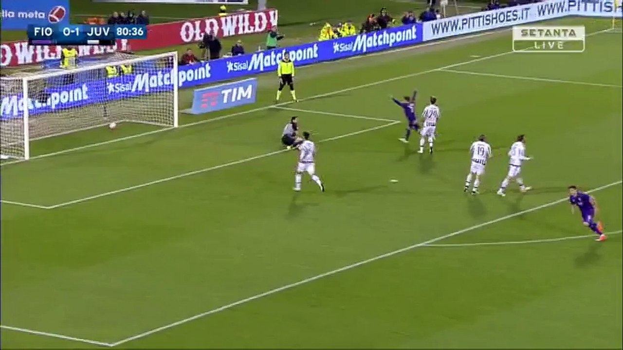 Nikola Kalinic Goal HD - Fiorentina 1-1 Juventus - 24-04-2016