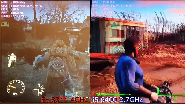 AMD FX 8300-8320-8350 Vs Intel Core i5 6400 Какой процессор выбрать, Сравнение процессоров 2016