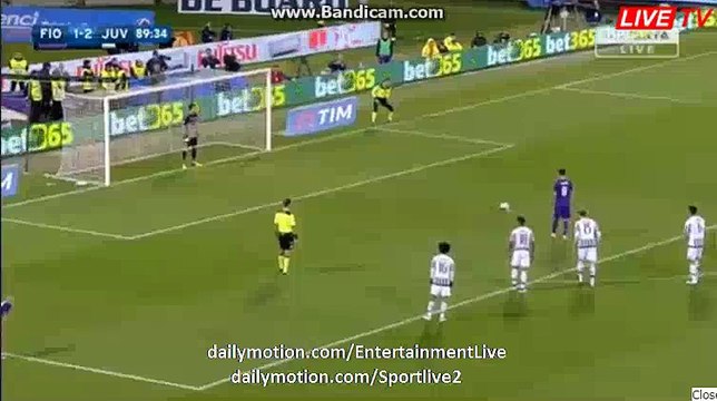 Gianluigi Buffon PENALTY SAVE Fiorentina 1-2 Juventus Serie A