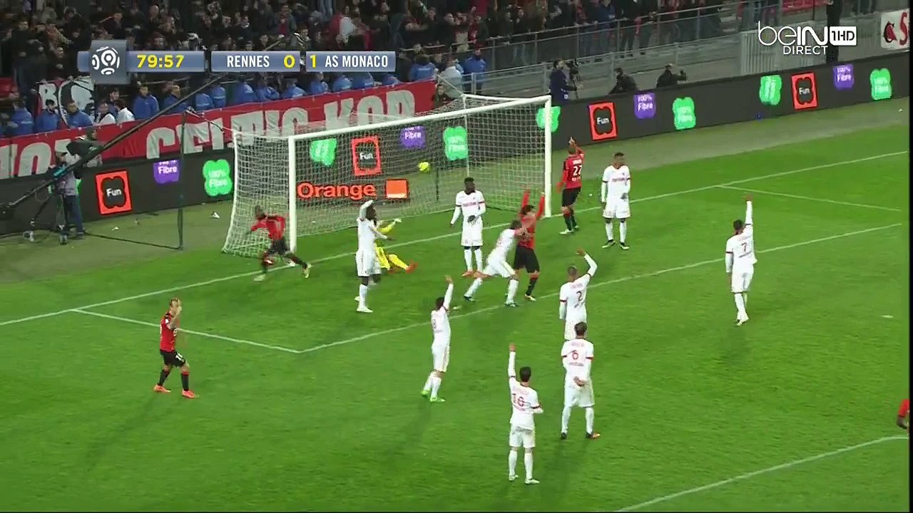 Giovanni Sio Goal HD - Rennes 1-1 Monaco - 24-04-2016