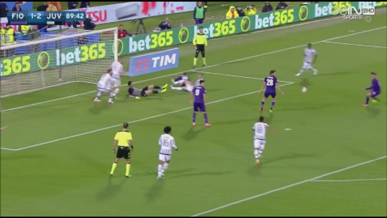 Gianluigi Buffon Penalty And Consequent Shot Save vs Fiorentina!