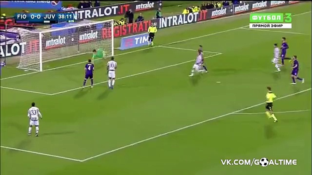 Mario Mandzukic Goal HD - Fiorentina 0-1 Juventus - 24-04-2016