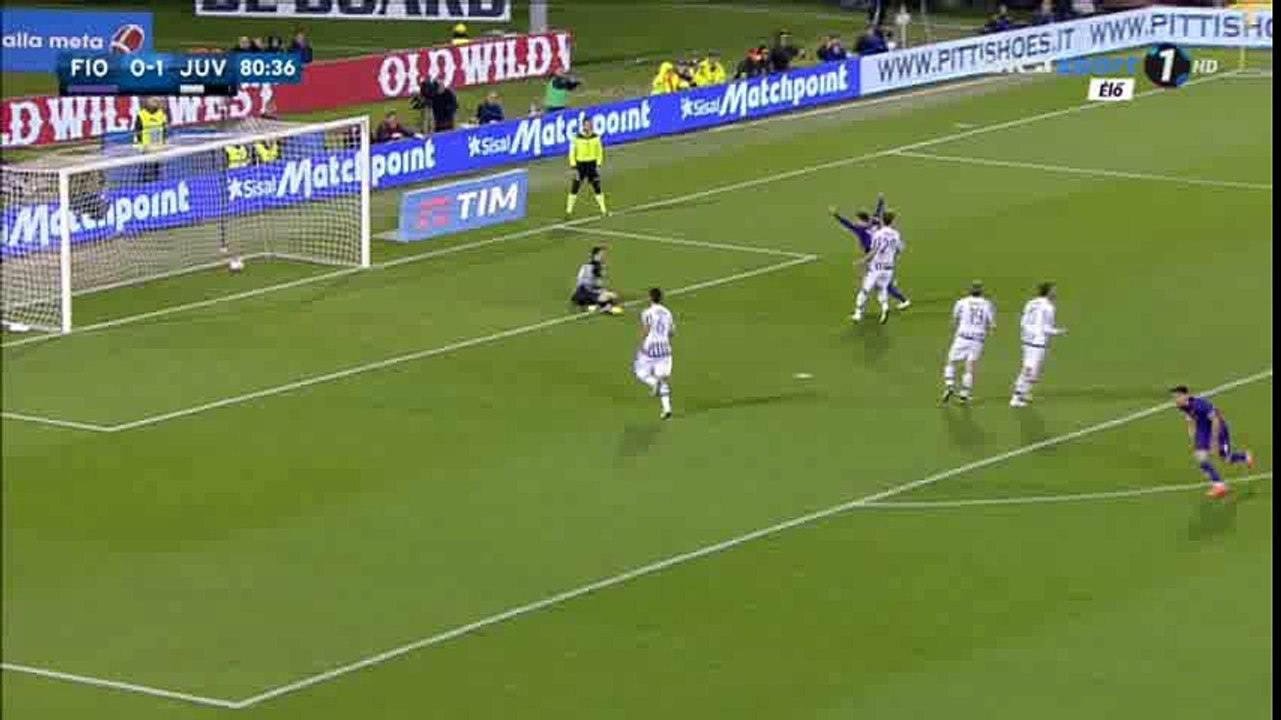 Nikola Kalinic Goal HD - Fiorentina 1-1 Juventus - 24-04-2016