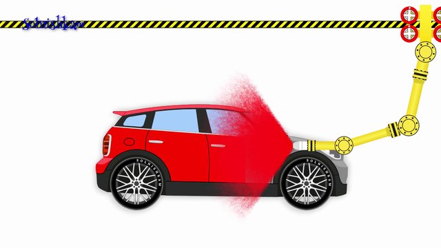 Машинки. Раскраска машин. Учим Цвета. Развивающий мультик.