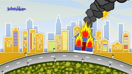 Машинки. Скорая помощь. Пожарная. Полицейская. Развивающий мультик.