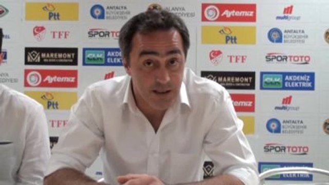 Multigroup Alanyaspor-Vartaş Elazığspor Maçının Ardından