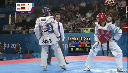 Первые европейские игры в Баку 2015  Тхеквондо  День первый 33