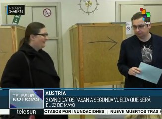 Elección presidencial en Austria se definirá en segunda vuelta