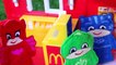 PJ MASKS TOYS ~ PJ MASKS EPISODE Gekko Catboy Owlette SAVE McDonalds Missing Happy Meal Toys Parody
