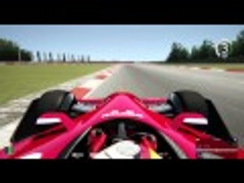 Assetto Corsa F1 2017 Ferrari Concept car at Nurburgring