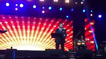 هاني شاكر يبدأ حفل تحرير سيناء بشرم الشيخ