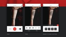 L'application pour tester les tatouages en direct