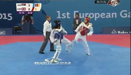 Первые европейские игры в Баку 2015  Тхеквондо  День первый 42